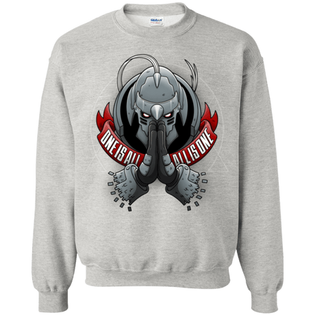 Sweatshirts Ash / Small ONE IS ALL ALL IS ONE Crewneck Sweatshirt