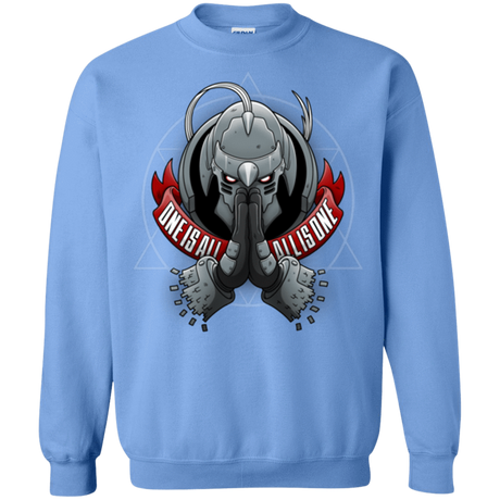 Sweatshirts Carolina Blue / Small ONE IS ALL ALL IS ONE Crewneck Sweatshirt