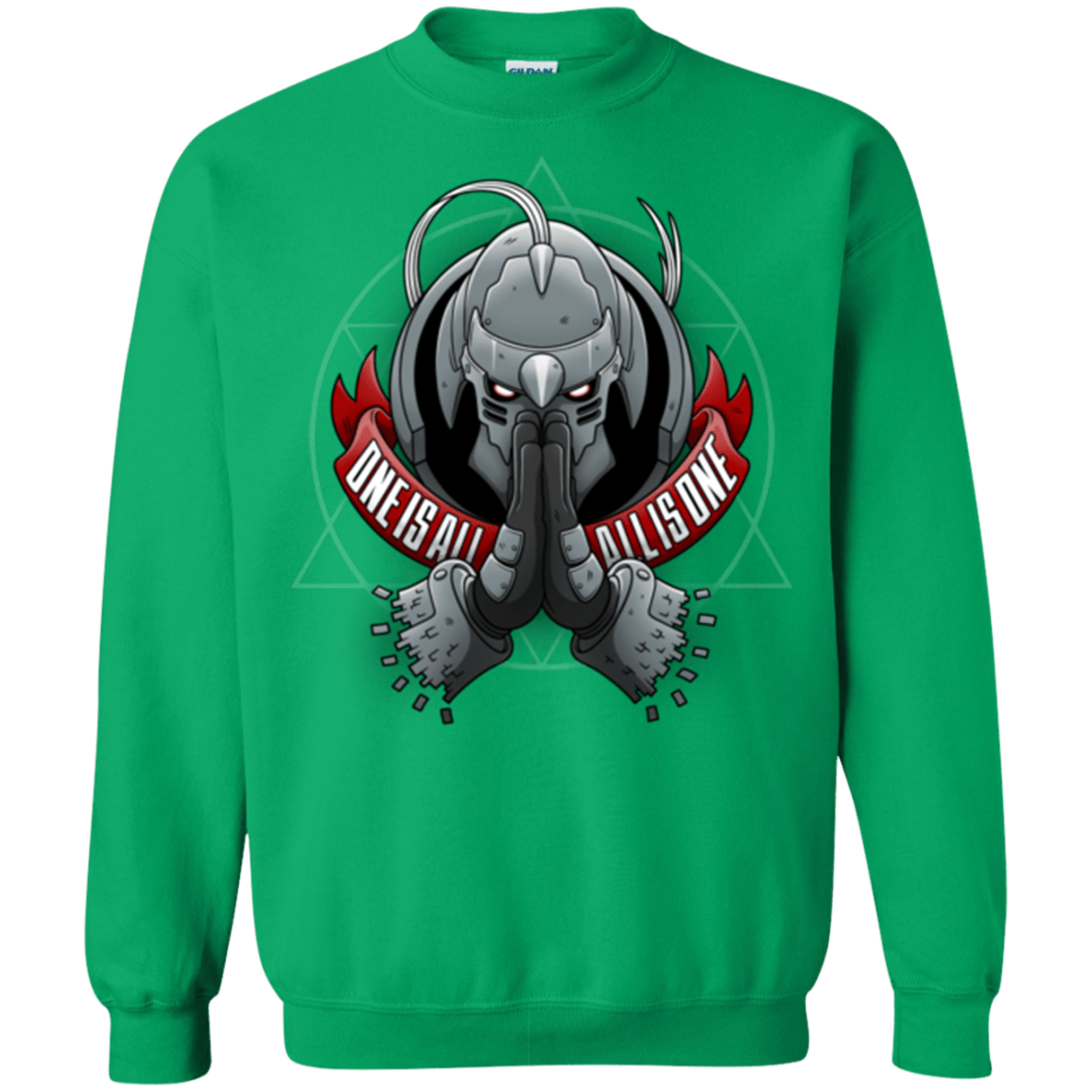 Sweatshirts Irish Green / Small ONE IS ALL ALL IS ONE Crewneck Sweatshirt