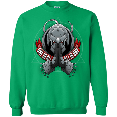 Sweatshirts Irish Green / Small ONE IS ALL ALL IS ONE Crewneck Sweatshirt