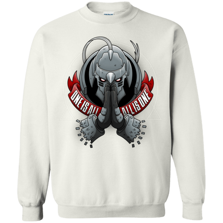 Sweatshirts White / Small ONE IS ALL ALL IS ONE Crewneck Sweatshirt