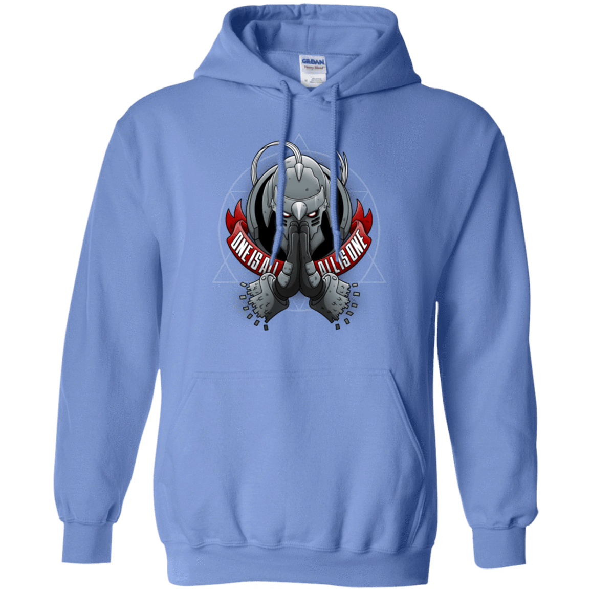 Sweatshirts Carolina Blue / Small ONE IS ALL ALL IS ONE Pullover Hoodie