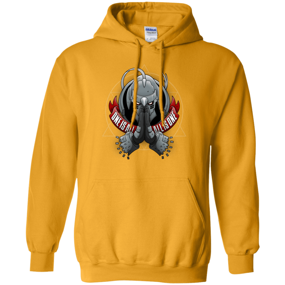 Sweatshirts Gold / Small ONE IS ALL ALL IS ONE Pullover Hoodie