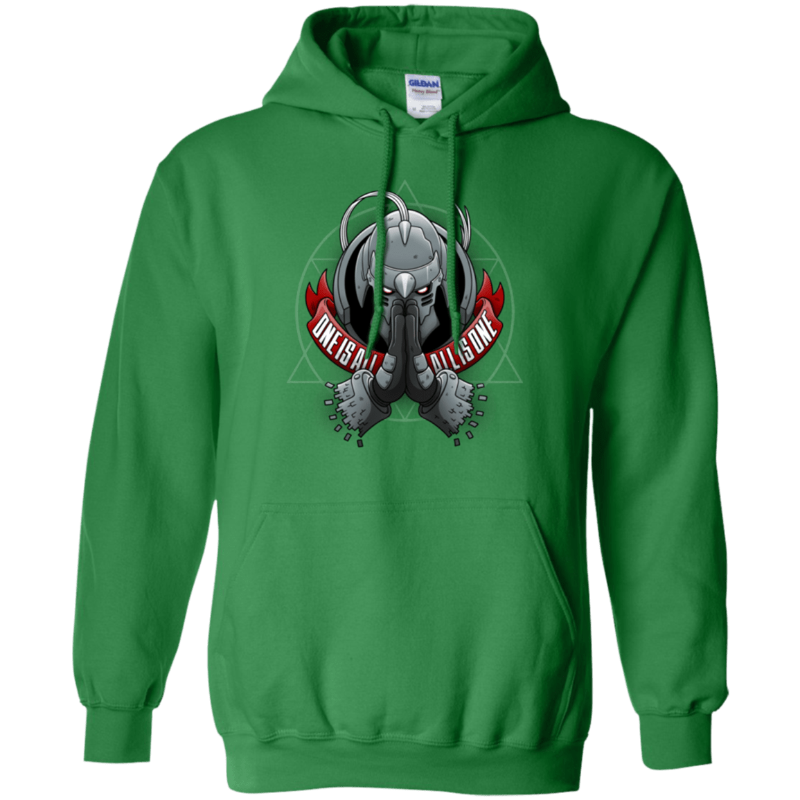Sweatshirts Irish Green / Small ONE IS ALL ALL IS ONE Pullover Hoodie