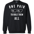 Sweatshirts Black / Small One pair Crewneck Sweatshirt