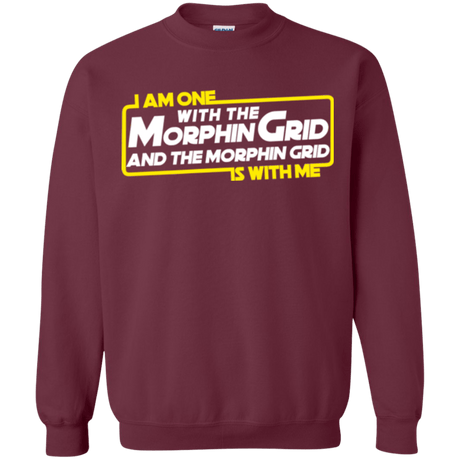 Sweatshirts Maroon / Small One With The Crewneck Sweatshirt