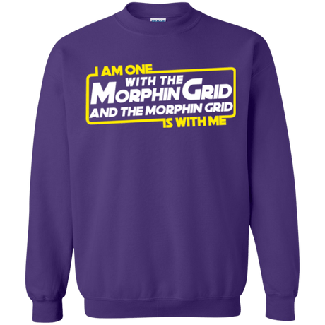 Sweatshirts Purple / Small One With The Crewneck Sweatshirt