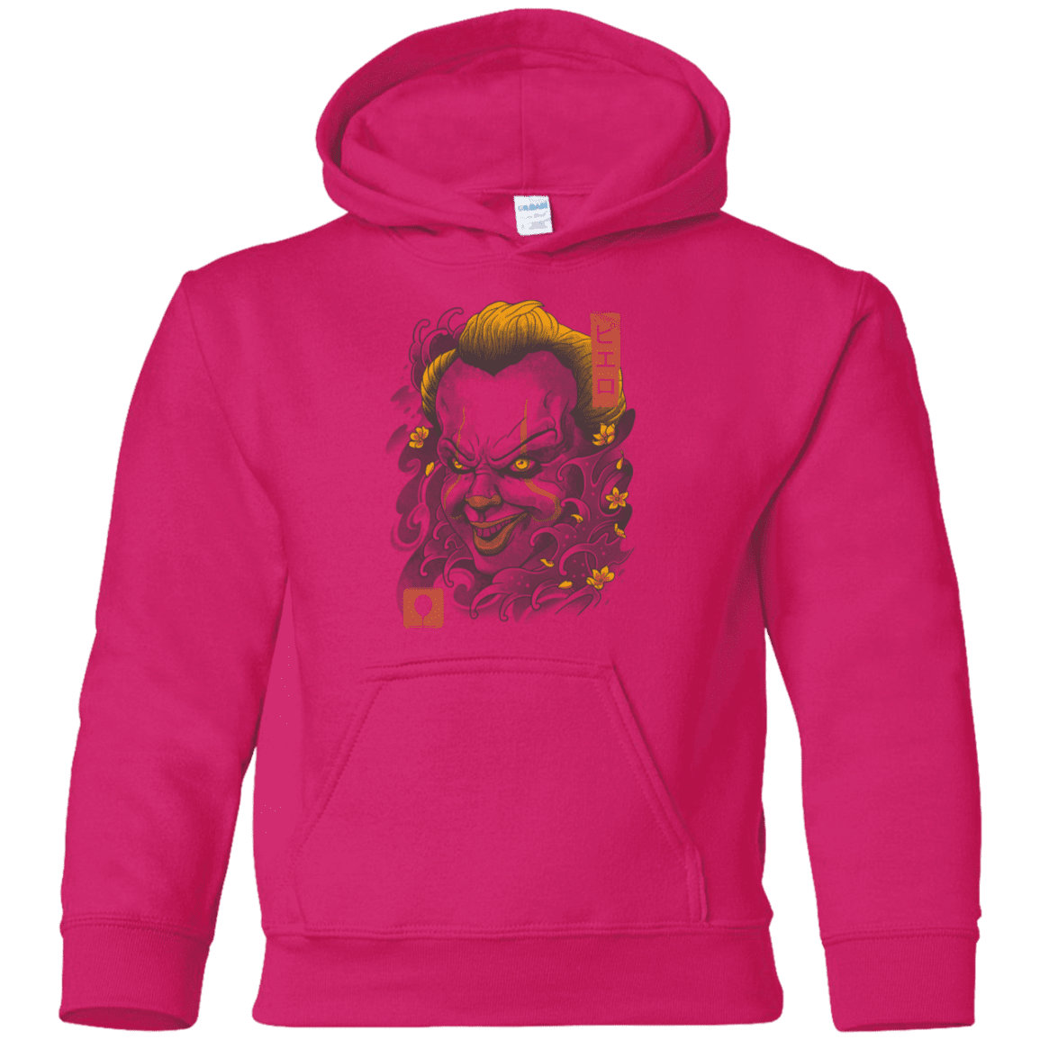 Sweatshirts Heliconia / YS Oni Clown Mask Youth Hoodie