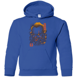 Sweatshirts Royal / YS Oni Clown Mask Youth Hoodie