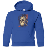 Sweatshirts Royal / YS Oni Jason Mask Youth Hoodie
