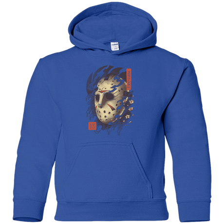 Sweatshirts Royal / YS Oni Jason Mask Youth Hoodie