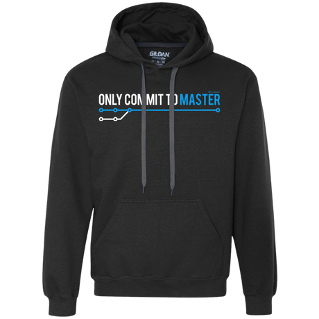 Sweatshirts Black / Small Only Commit To Master Premium Fleece Hoodie