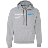 Sweatshirts Sport Grey / Small Only Commit To Master Premium Fleece Hoodie