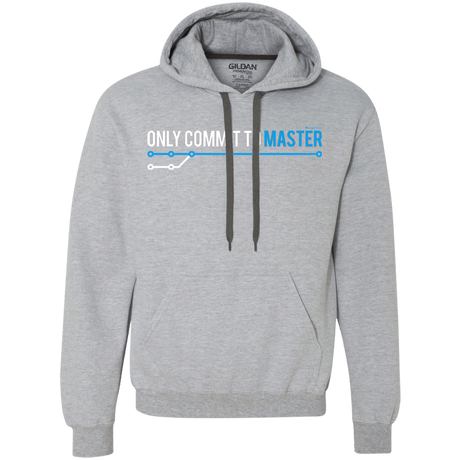 Sweatshirts Sport Grey / Small Only Commit To Master Premium Fleece Hoodie