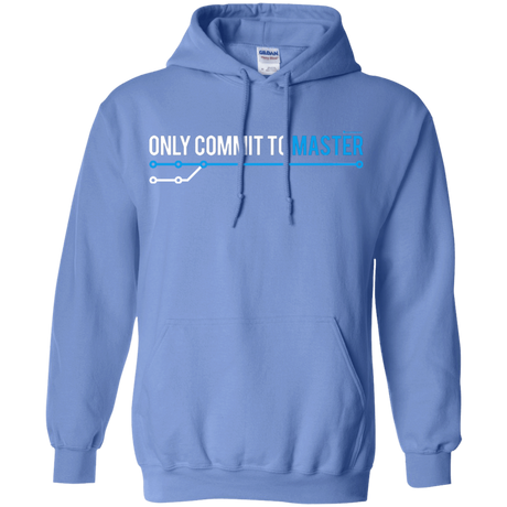 Sweatshirts Carolina Blue / Small Only Commit To Master Pullover Hoodie