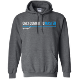 Sweatshirts Dark Heather / Small Only Commit To Master Pullover Hoodie