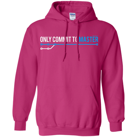 Sweatshirts Heliconia / Small Only Commit To Master Pullover Hoodie