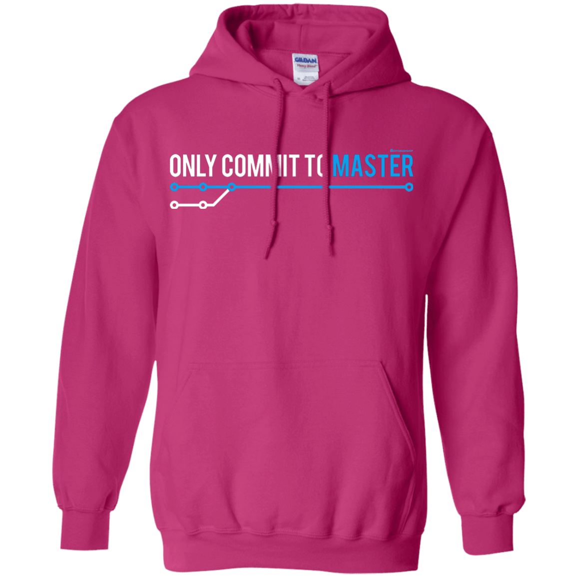 Sweatshirts Heliconia / Small Only Commit To Master Pullover Hoodie