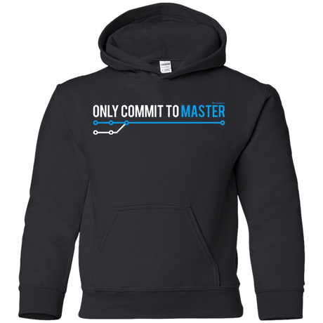 Sweatshirts Black / YS Only Commit To Master Youth Hoodie