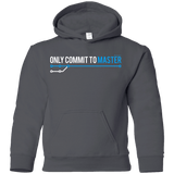 Sweatshirts Charcoal / YS Only Commit To Master Youth Hoodie