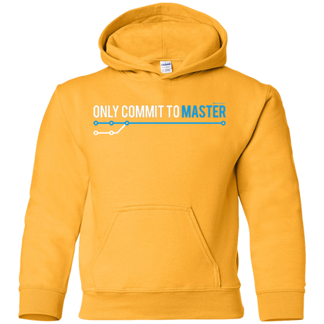 Sweatshirts Gold / YS Only Commit To Master Youth Hoodie