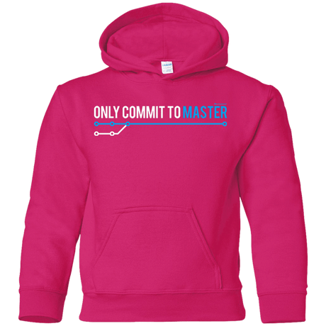Sweatshirts Heliconia / YS Only Commit To Master Youth Hoodie
