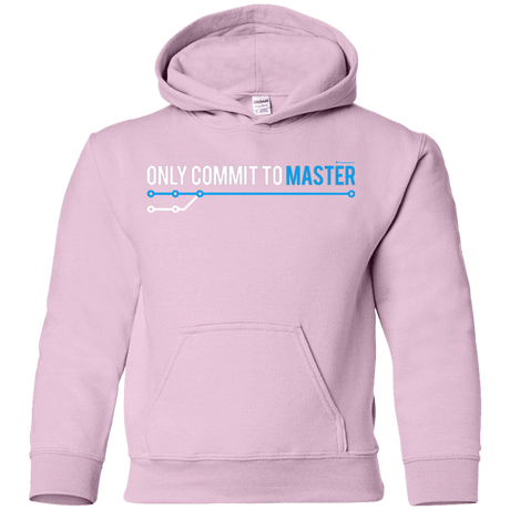 Sweatshirts Light Pink / YS Only Commit To Master Youth Hoodie