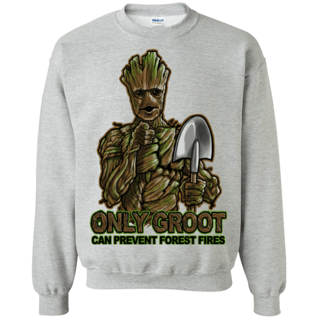 Sweatshirts Sport Grey / Small Only Groot Crewneck Sweatshirt