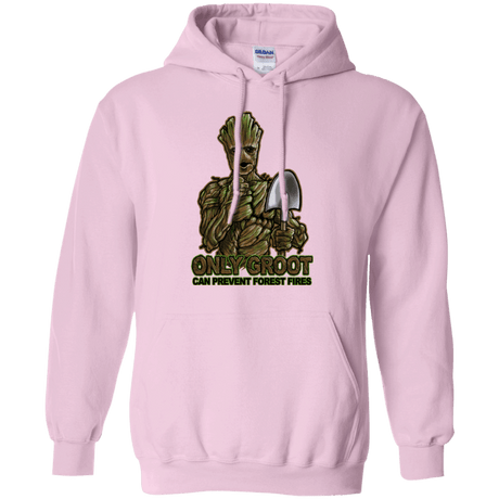 Sweatshirts Light Pink / Small Only Groot Pullover Hoodie