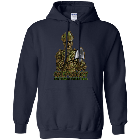 Sweatshirts Navy / Small Only Groot Pullover Hoodie