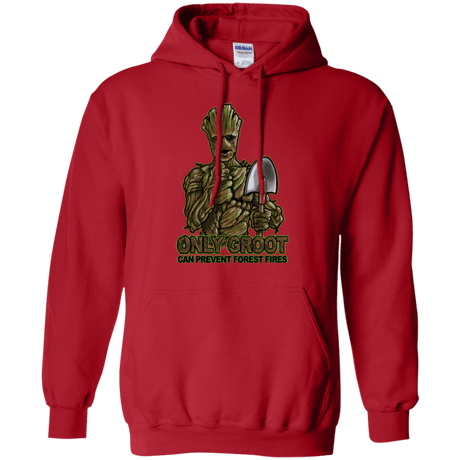 Sweatshirts Red / Small Only Groot Pullover Hoodie
