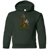 Sweatshirts Forest Green / YS Only Groot Youth Hoodie