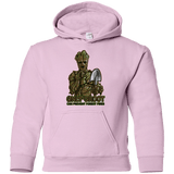 Sweatshirts Light Pink / YS Only Groot Youth Hoodie