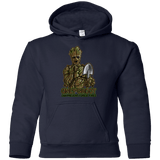 Sweatshirts Navy / YS Only Groot Youth Hoodie
