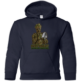 Sweatshirts Navy / YS Only Groot Youth Hoodie