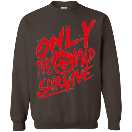 Sweatshirts Dark Chocolate / Small Only The Mad Red Crewneck Sweatshirt