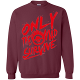 Sweatshirts Maroon / Small Only The Mad Red Crewneck Sweatshirt