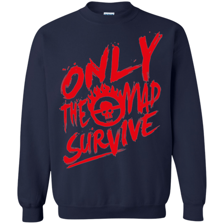 Sweatshirts Navy / Small Only The Mad Red Crewneck Sweatshirt