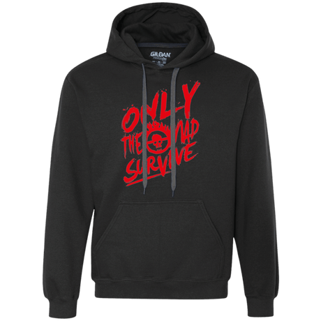Sweatshirts Black / Small Only The Mad Red Premium Fleece Hoodie