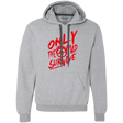 Sweatshirts Sport Grey / Small Only The Mad Red Premium Fleece Hoodie