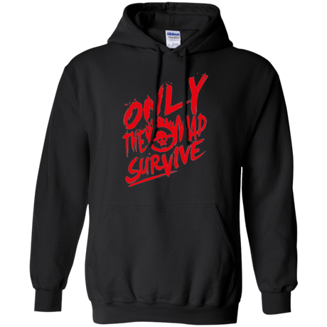 Sweatshirts Black / Small Only The Mad Red Pullover Hoodie