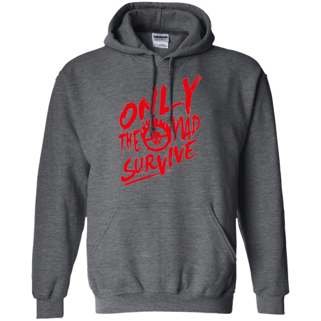 Sweatshirts Dark Heather / Small Only The Mad Red Pullover Hoodie