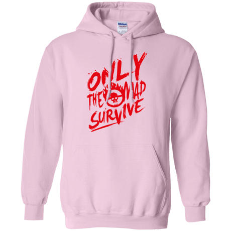 Sweatshirts Light Pink / Small Only The Mad Red Pullover Hoodie