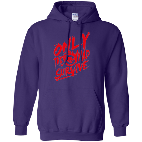 Sweatshirts Purple / Small Only The Mad Red Pullover Hoodie