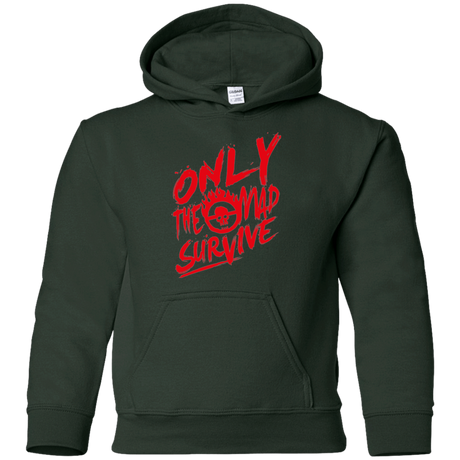 Sweatshirts Forest Green / YS Only The Mad Red Youth Hoodie