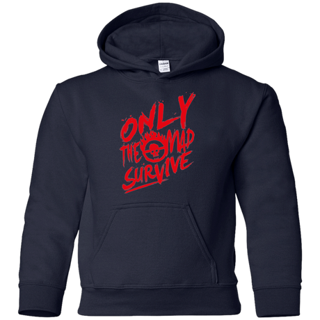 Sweatshirts Navy / YS Only The Mad Red Youth Hoodie