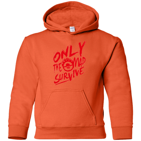 Sweatshirts Orange / YS Only The Mad Red Youth Hoodie