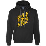 Sweatshirts Black / Small Only The Mad Yellow Premium Fleece Hoodie