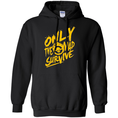 Sweatshirts Black / Small Only The Mad Yellow Pullover Hoodie