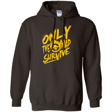 Sweatshirts Dark Chocolate / Small Only The Mad Yellow Pullover Hoodie